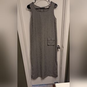 Kathie Lee Collection Gray Maxi Dress M